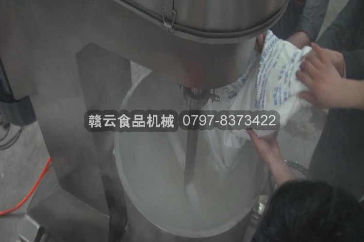 變頻調(diào)速打漿機(jī)調(diào)魚(yú)漿