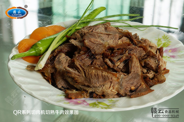 QR系列切肉機(jī)試機(jī)實拍圖