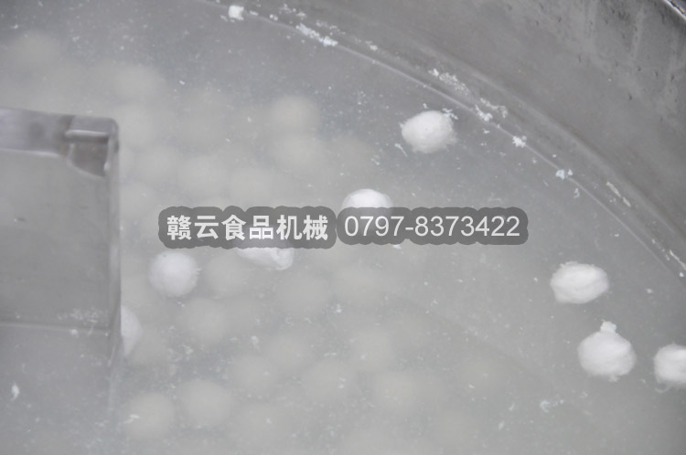煮丸水槽定型肉丸
